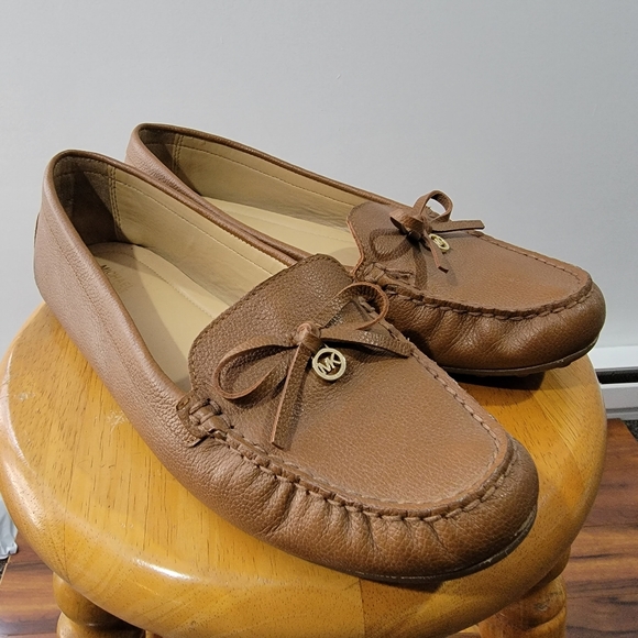 Michael Kors Other - Michael Kors Brown Leather Driving Mocs Loafers Boat Shoes Men's Sz 11 M